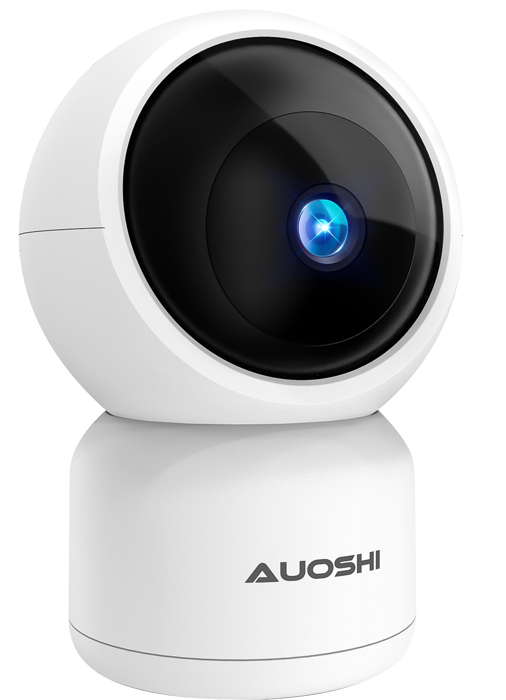 AUOSHI Video Baby Monitor with Camera and Audio, 360-Degree Smart 1080P  WiFi Security Indoor Camera with Night Vision