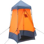 AUOSHI Shower Tent, 7.2FT Large Outdoor Camping Privacy Shelter Portable Changing Room for Hiking Sun Shelter Picnic Fishing with Carrying Bag