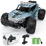 AUOSHI Remote Control Car, 2.4GHz 20 KM/H RC Cars Toys, 1:16 RC Truck Off Road Hobby Toys with 2 Rechargeable Battery Gift for Boys Age 4-7 8-12 Kids