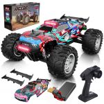 AUOSHI 1:12 Brushless RC Cars for Adults with Independent ESP, 80+KPH Top Speed 4X4 Hobby Off-Road RC Truck,Oil Filled Shocks Remote Control Truck for Boys