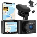 AUOSHI 4K Dash Camera with WIFI&GPS