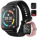 AUOSHI Smart Watch for Android & iPhone (Bluetooth Answer/Make Calls), 2.01 Inch IP67 Waterproof Fitness Tracker,Sleep Monitor/Pedometer/Calories,Multiple Sports Modes